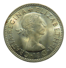 Load image into Gallery viewer, 1966 Queen Elizabeth II Shilling Coin (English Reverse) High Grade
