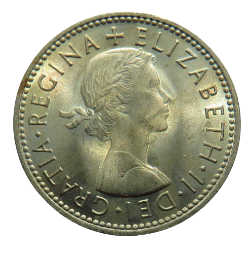 1966 Queen Elizabeth II Shilling Coin (English Reverse) High Grade