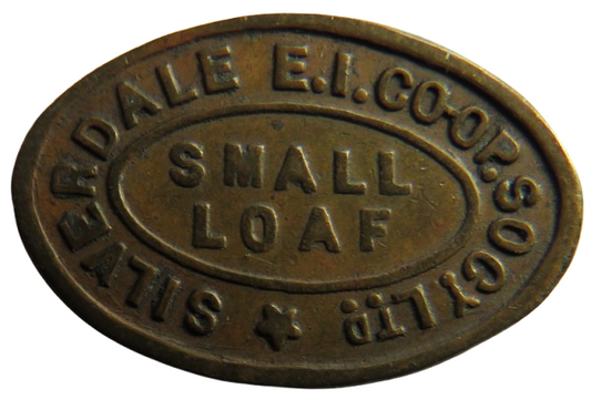 Silverdale E.I. Cooperative Society Ltd Small Loaf Token