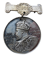 Load image into Gallery viewer, 1903 King Edward VII Medal School Board For London For Punctual Attendance
