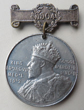 Load image into Gallery viewer, 1904 King Edward VII Medal School Board For London For Punctual Attendance
