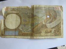 Load image into Gallery viewer, 1941 France 100 Francs Banknote
