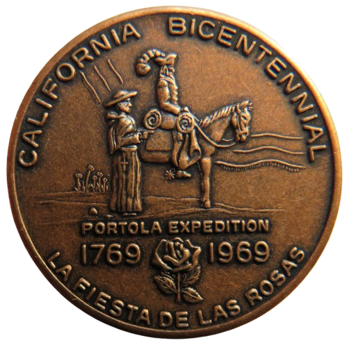 1769-1969 California Bicentennial Commemorative Token / Medal