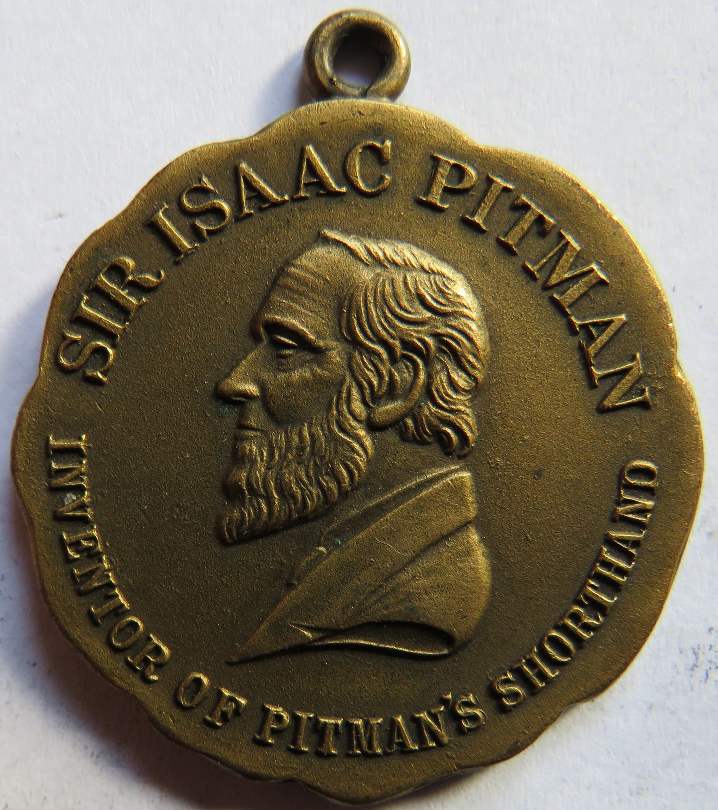 Sir Isaac Pitman Pitman's Shorthand Vintage Medal