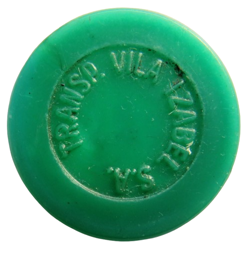 Transp. Vila Izabel S.A. Vintage Brazil Transport Plastic Token