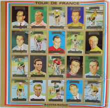 Load image into Gallery viewer, 1972 Manama Dependency of Ajman Stamp Sheet Tour De France
