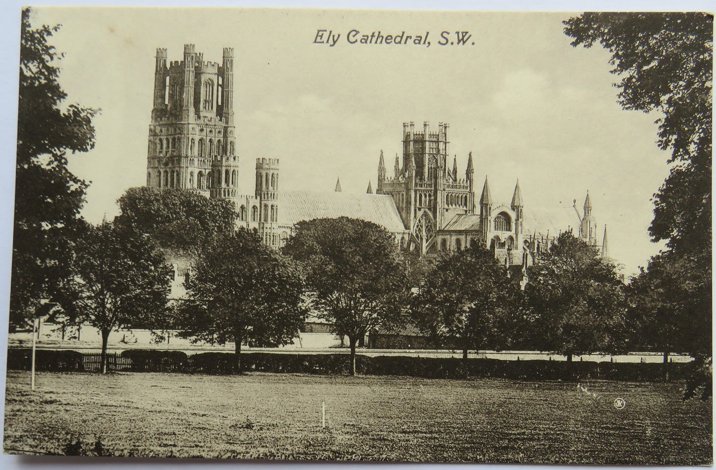 Vintage Postcard of Ely Cathedral, S.W
