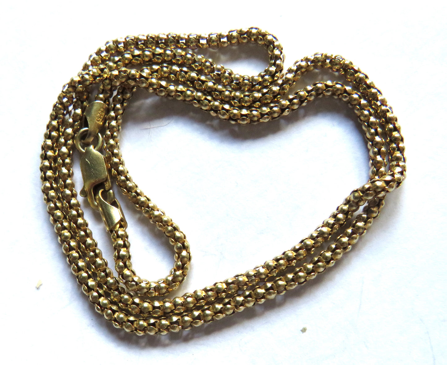 Gold Plated Sterling Silver Ladies Necklace
