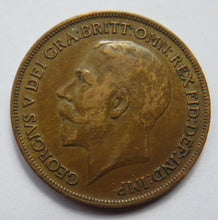 Load image into Gallery viewer, 1921 King George V One Penny Coin - Great Britain
