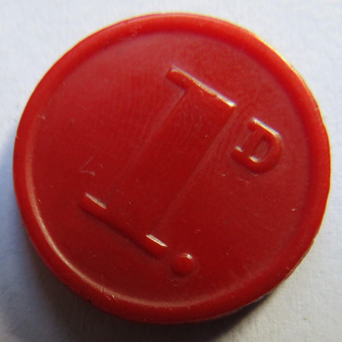 County Borough of Darlington Plastic 1d Token