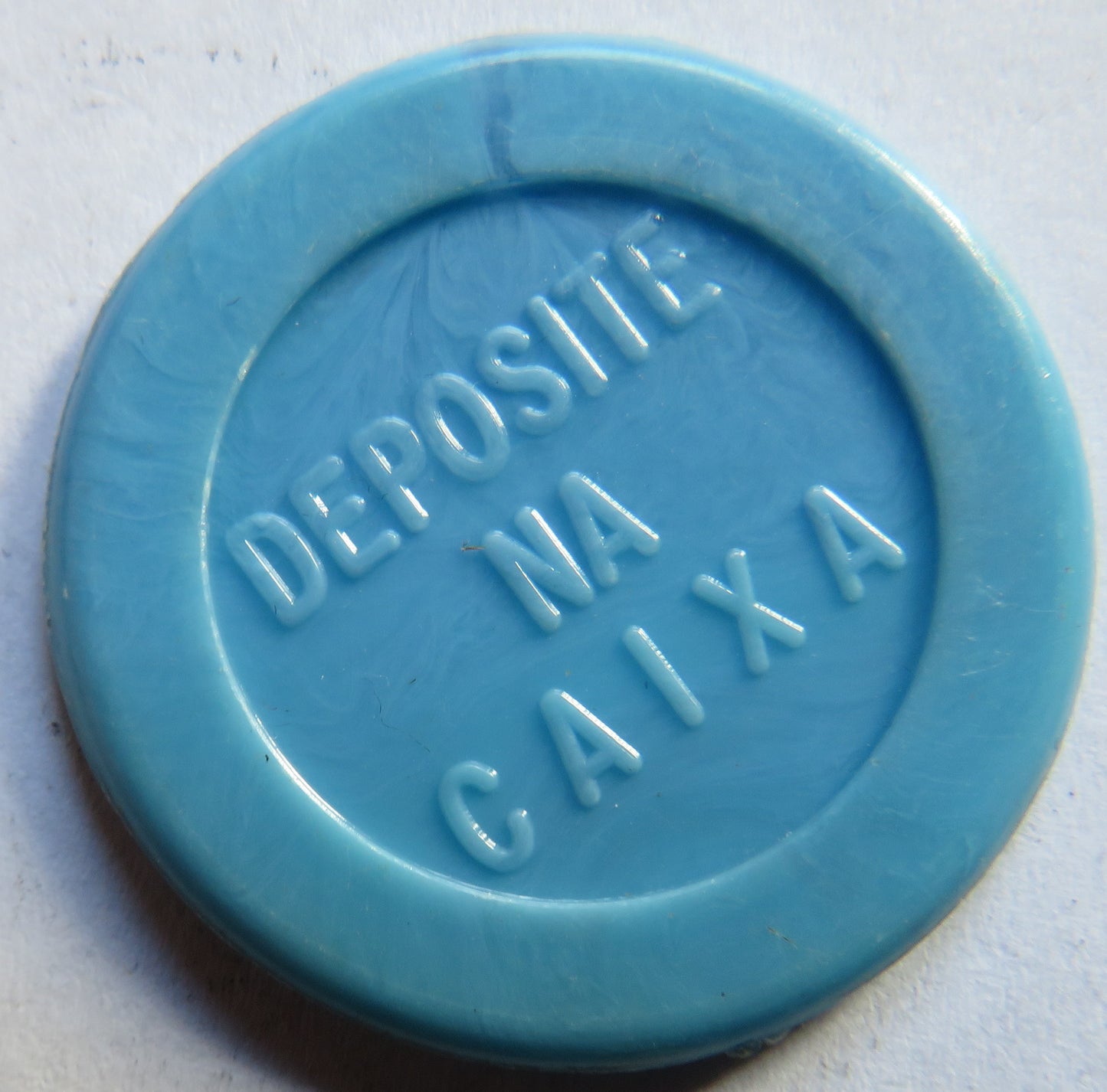 Auto Viacao Jabour LTDA Vintage Brazil Transport Plastic Token