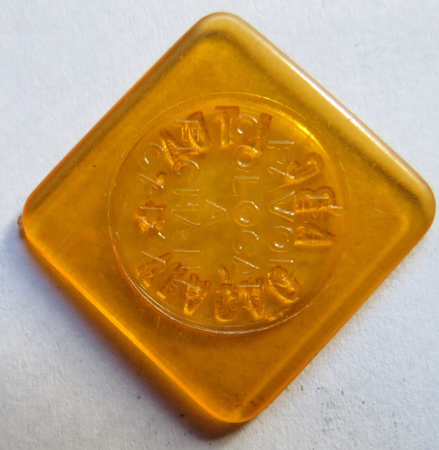 Viaco ABC LTDA Vintage Brazil Transport Plastic Token