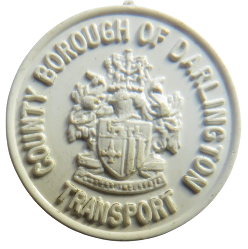 County Borough of Darlington Plastic 5d Token