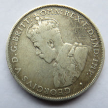 Load image into Gallery viewer, 1915-H King George V Australia Silver Florin / Two Shillings Coin
