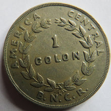 Load image into Gallery viewer, 1948 Costa Rica One Colon Coin
