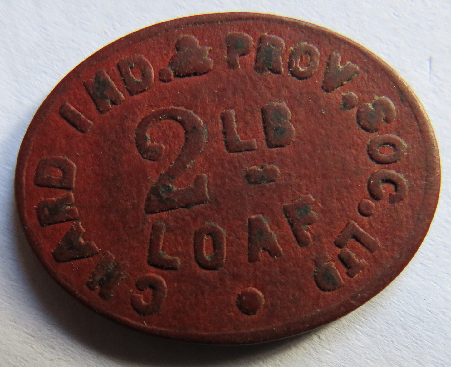 Chard Industrial & Providence Society Ltd 2lb Token