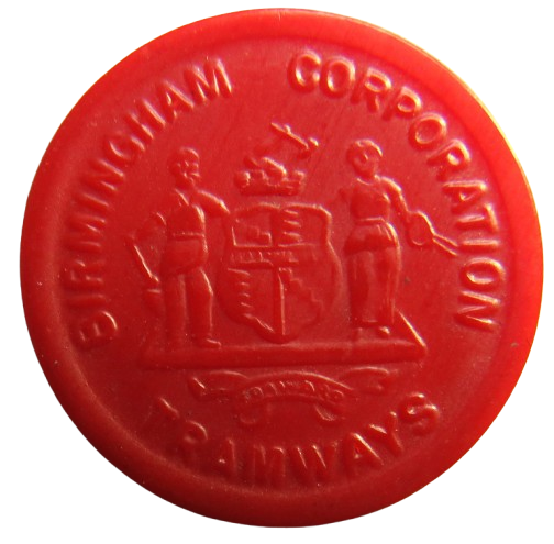 Birmingham Corporation Plastic 1d Token