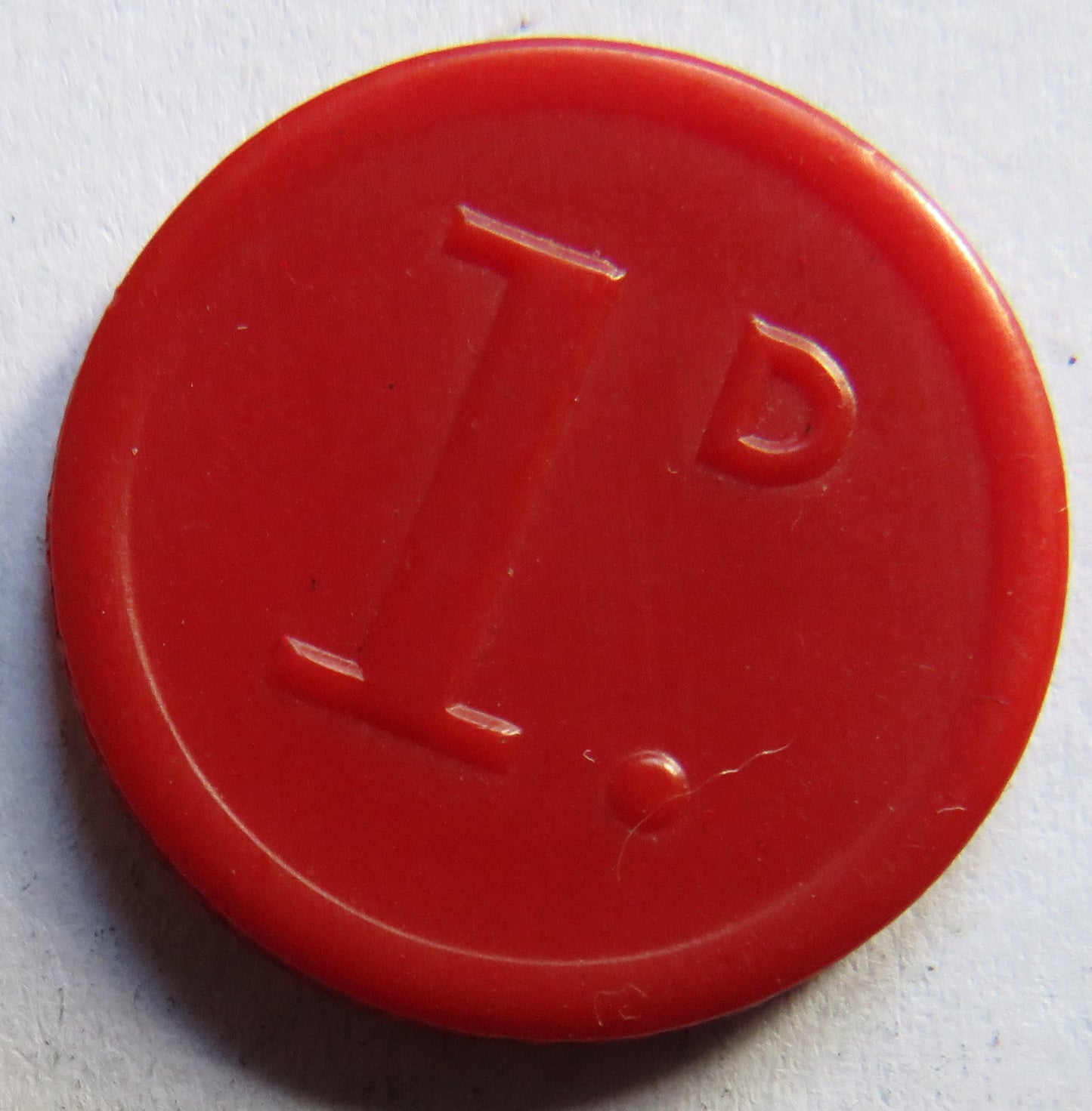 Birmingham Corporation Plastic 1d Token
