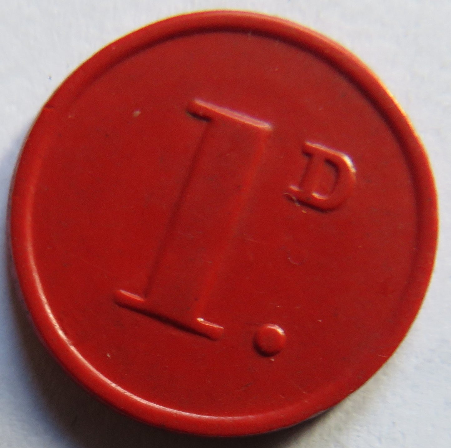 County Borough of Darlington Plastic 1d Token