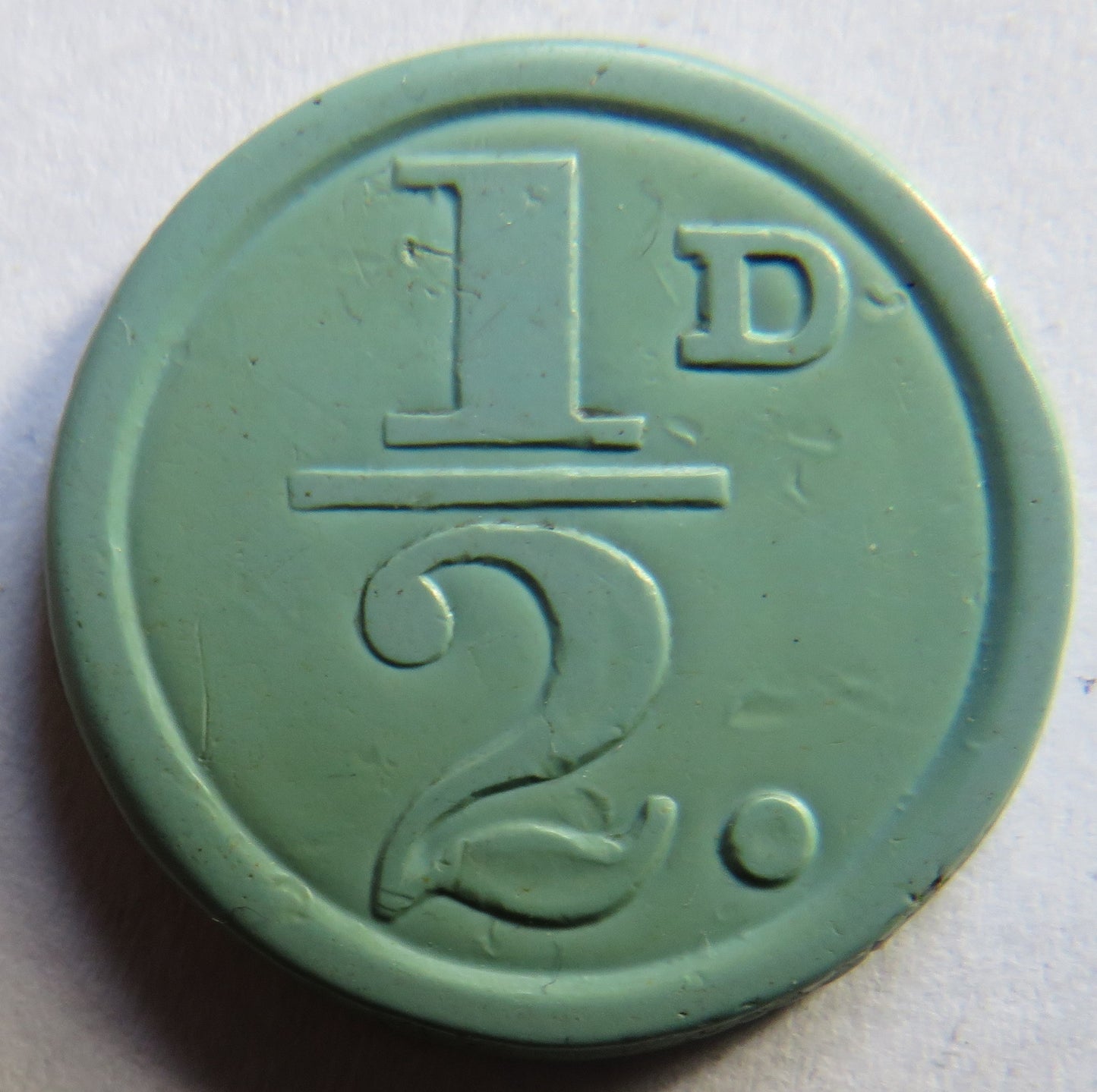 Glasgow Corporation Transport 1/2d Plastic Token