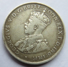 Load image into Gallery viewer, 1925 King George V Australia Silver Florin / Two Shillings Coin
