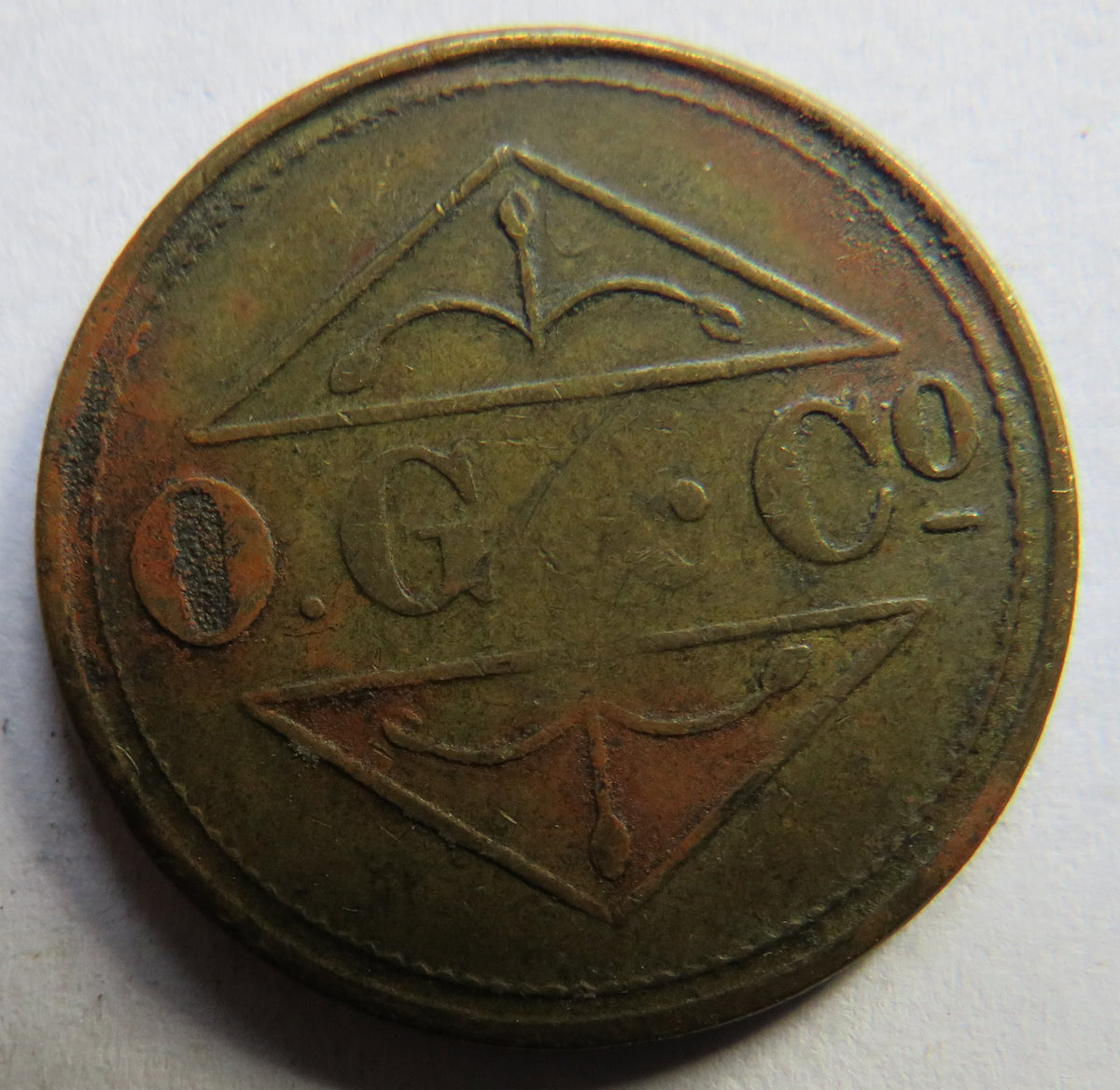 O.G & Co 4d Vintage Token