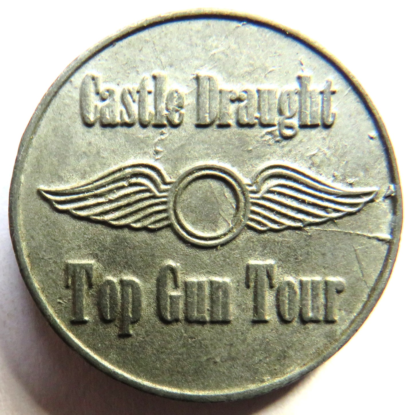 Castle Draught Top Gun Tour Vintage Token