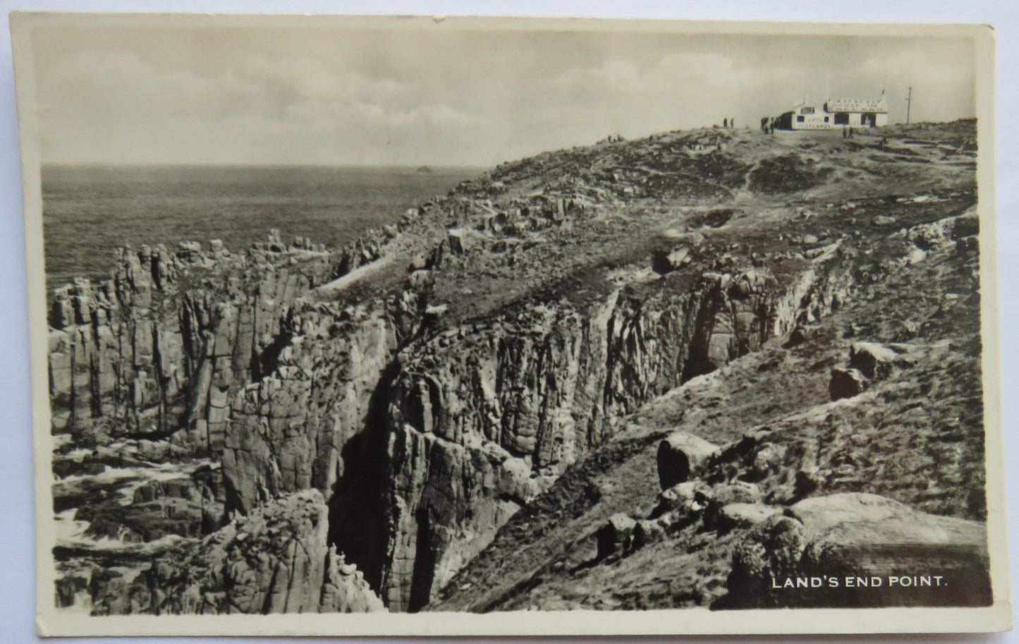 Vintage Postcard of Land's End Point, 1953