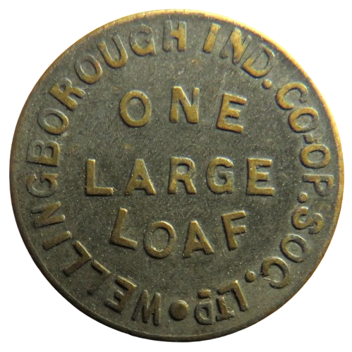 Wellingborough Ind Cooperative Society Ltd One Large Loaf Token