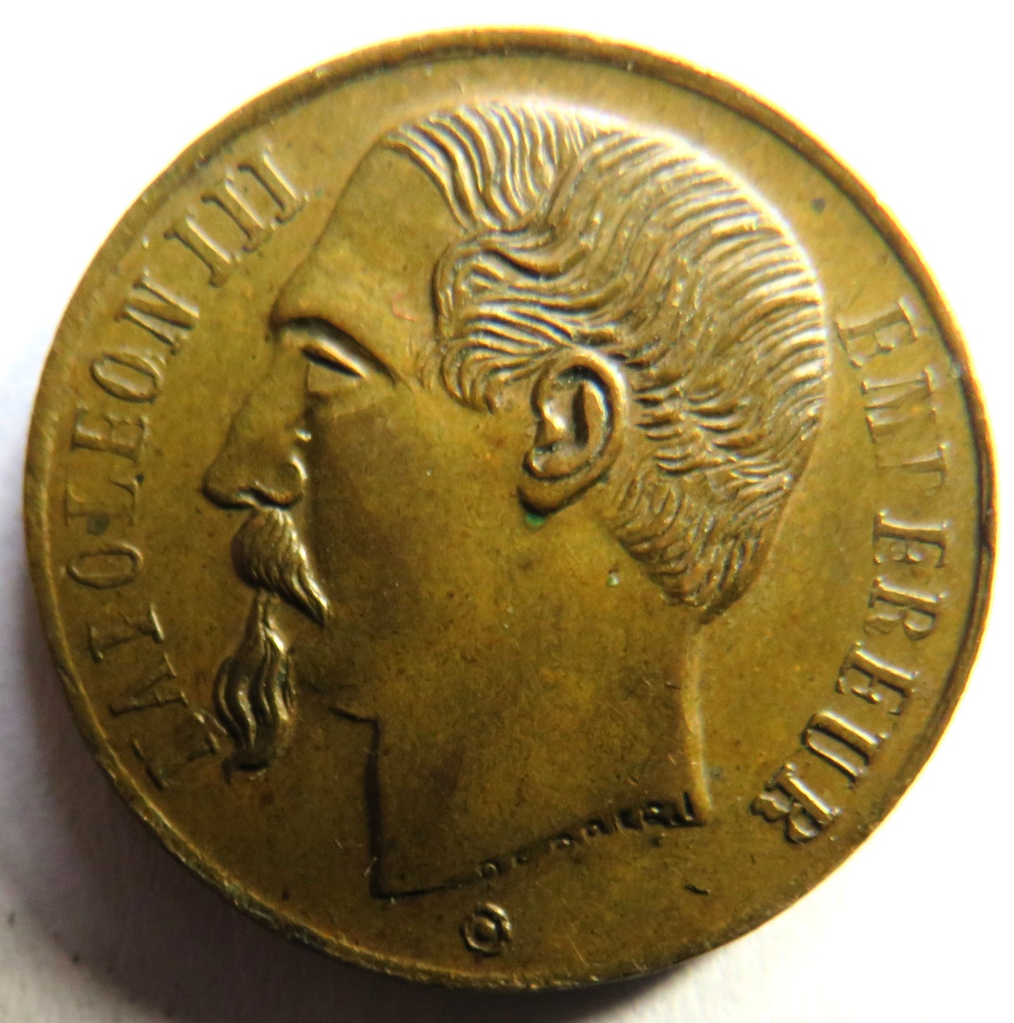 Napoleon III Empereur Spiel Marke Gaming Token