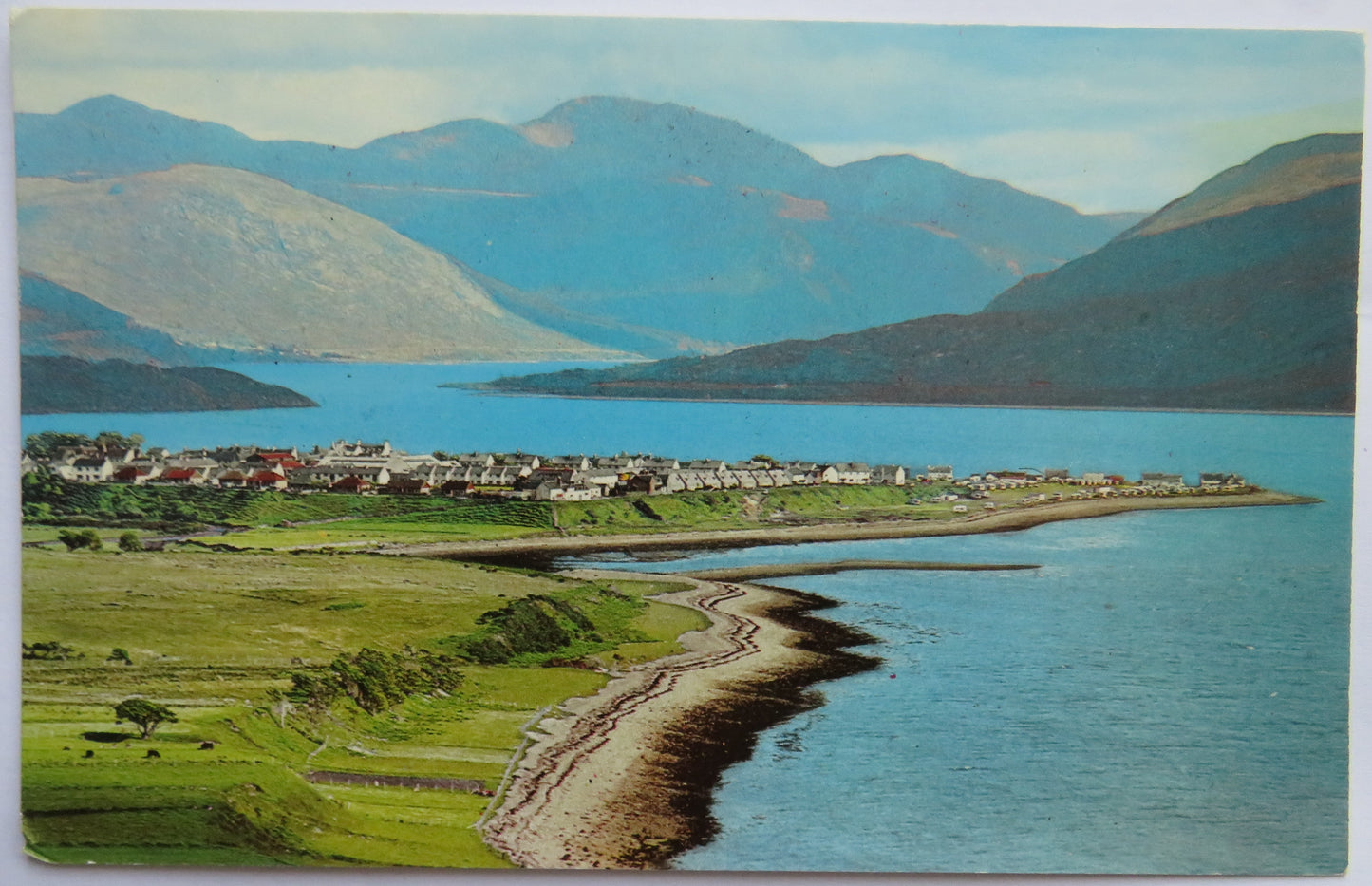 Vintage Postcard of Ullapool and Loch Broom