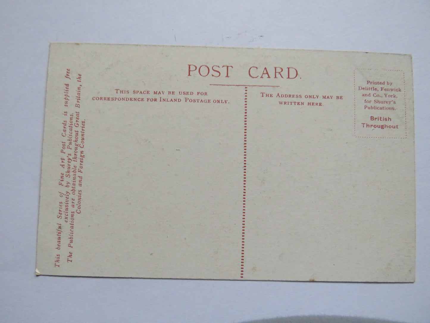 Antique Postcard Of Cawnpore Memorial Well  (India)