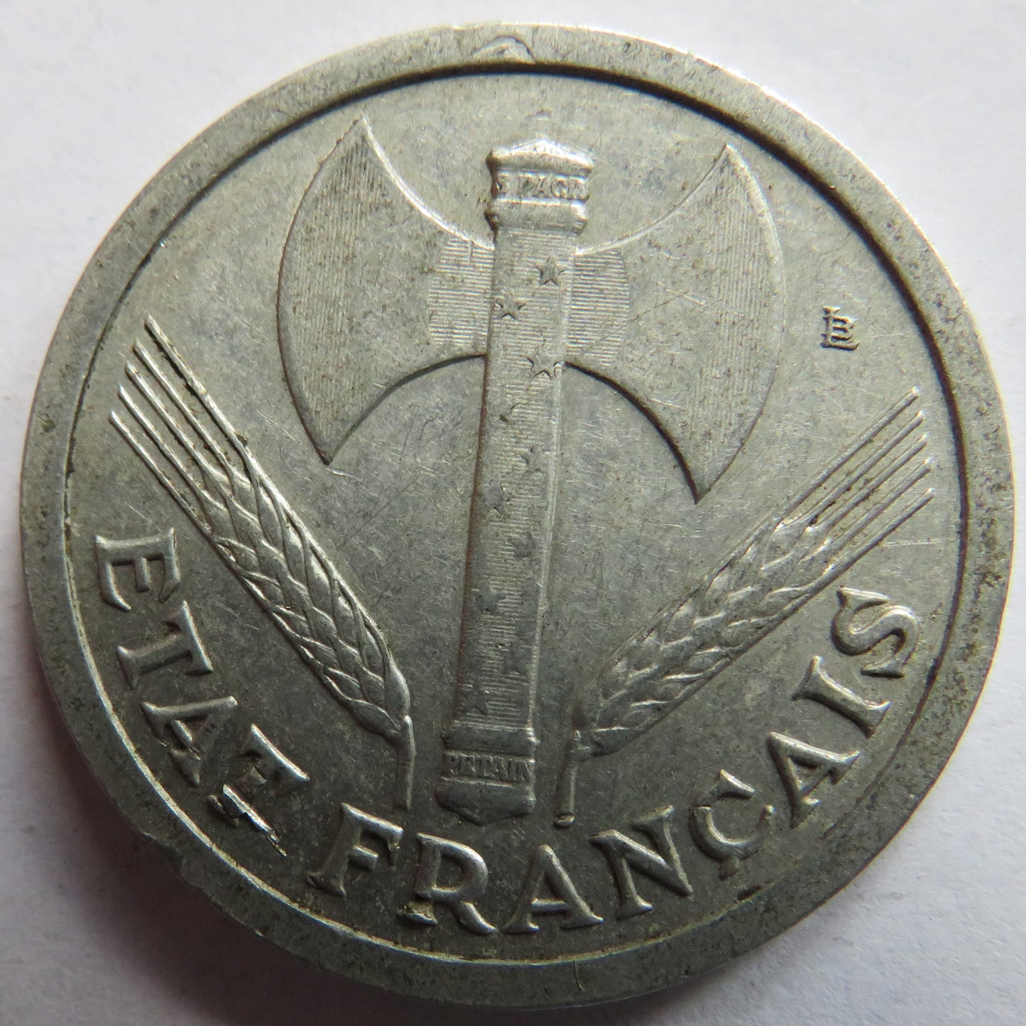 1943 France 2 Francs Coin