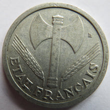 Load image into Gallery viewer, 1943 France 2 Francs Coin
