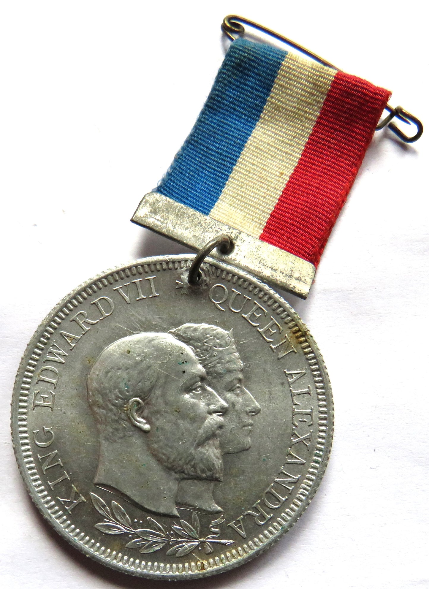 1902 King Edward VII & Queen Alexandra Coronation Medal