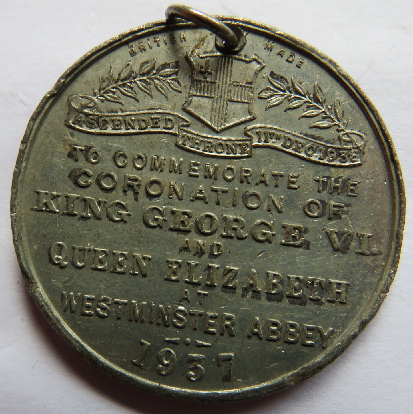1937 King George VI Coronation Medal