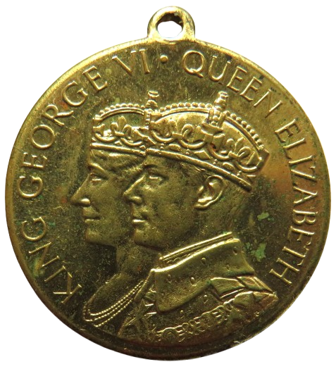 1937 King George VI Coronation Medal Struck By Rowntrees