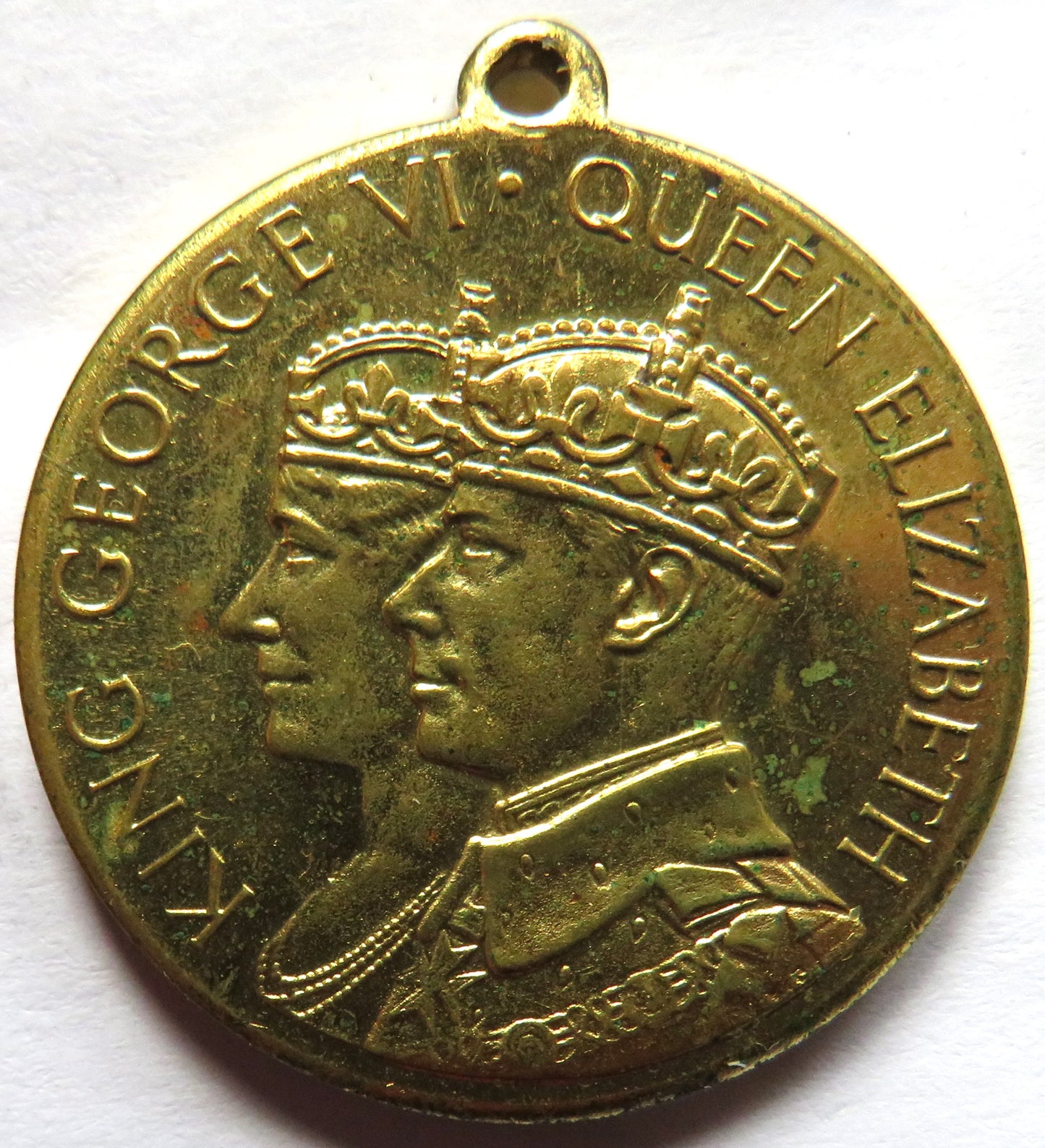 1937 King George VI Coronation Medal Struck By Rowntrees
