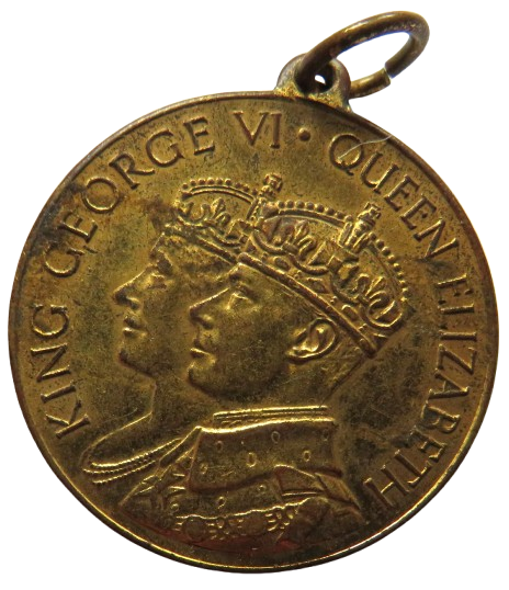 1937 King George VI Coronation Medal Struck By Rowntrees