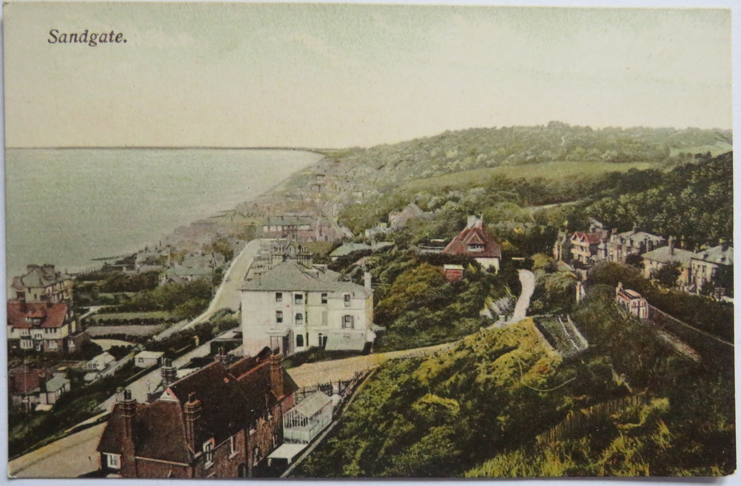 Vintage Postcard Of Sandgate