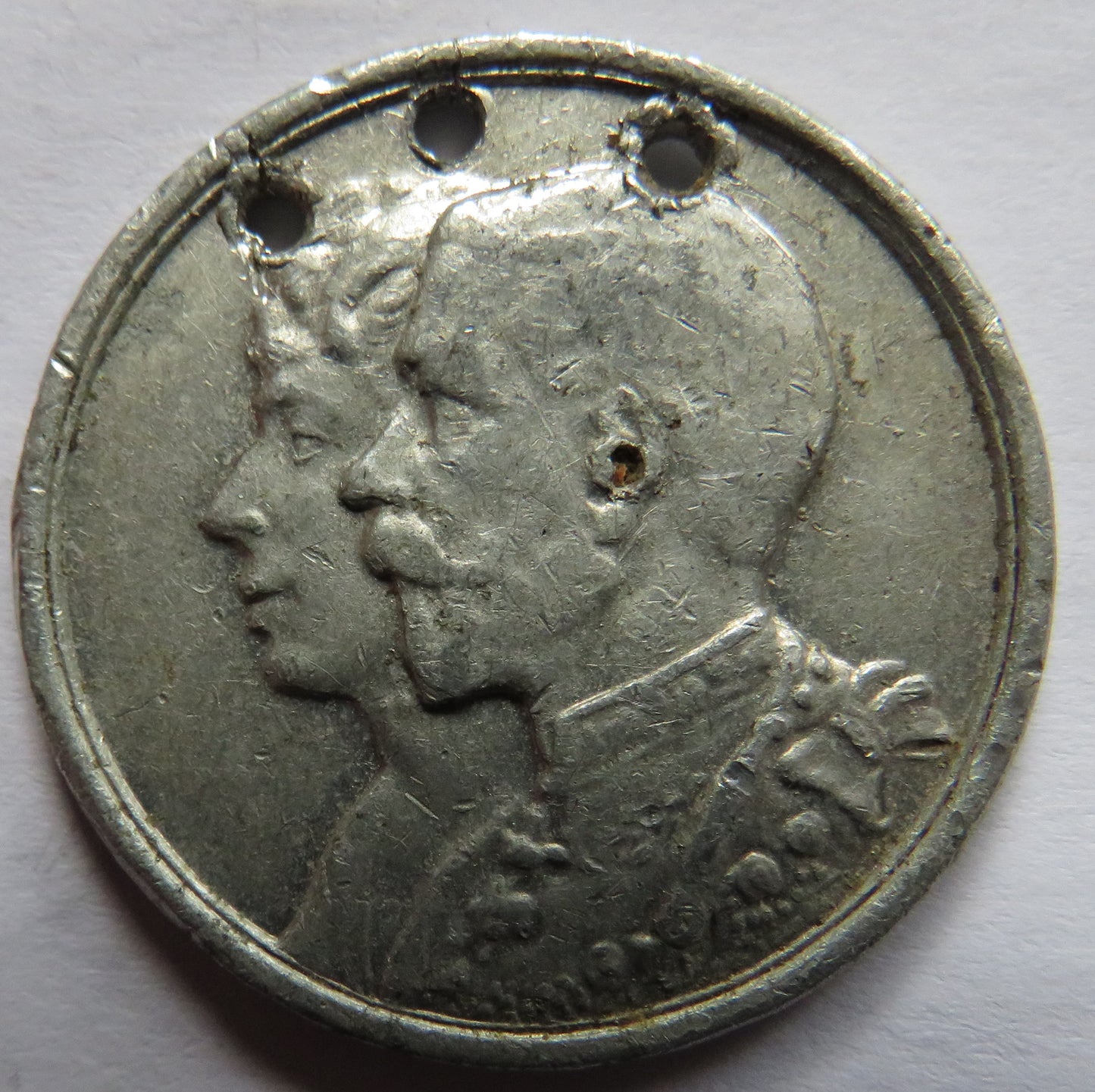 1934 King George V Daily Record Medal - Launch of Queen Mary