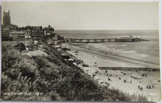 Vintage Postcard From The East Cliffs, Cromer 1965