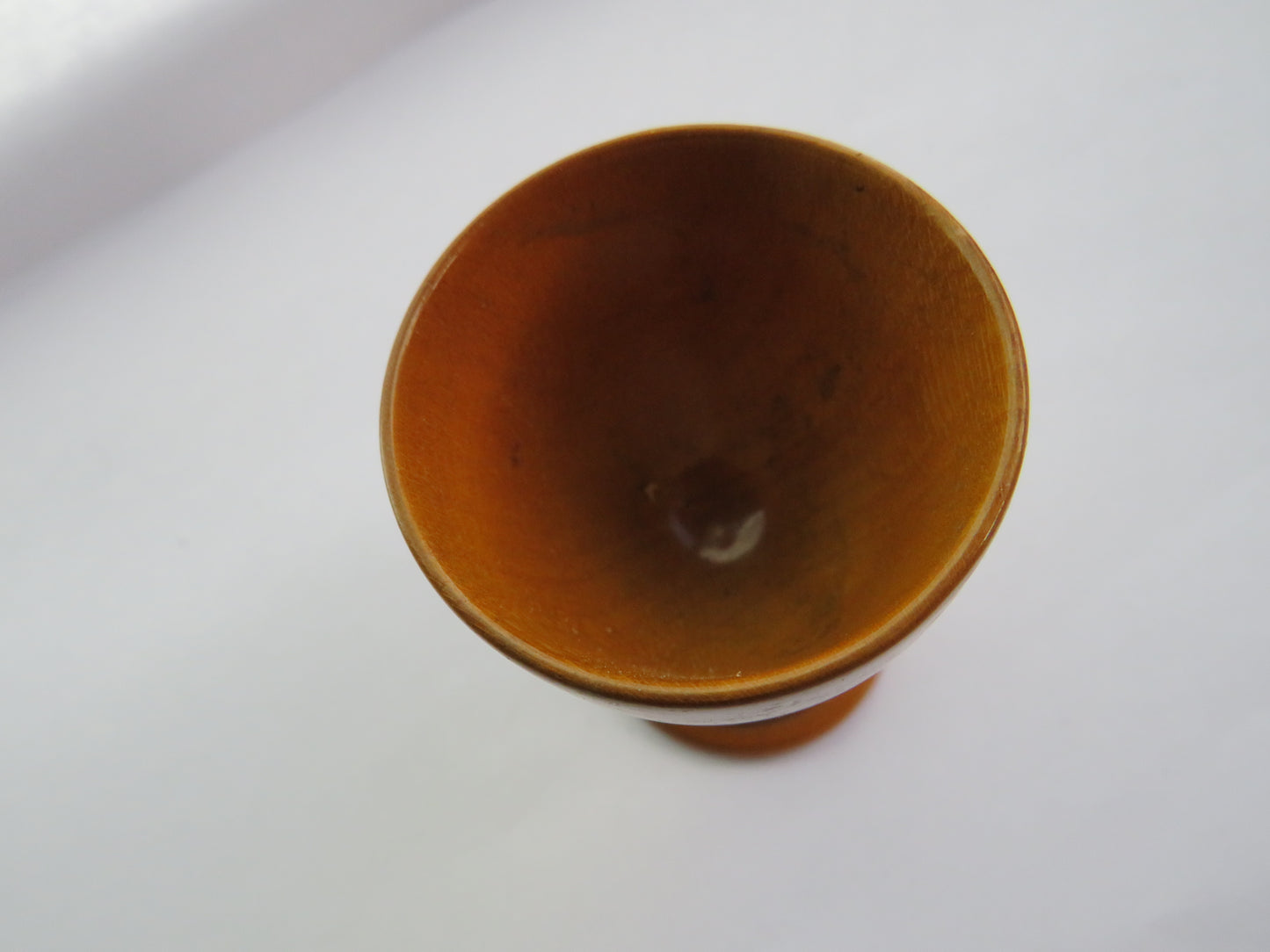 Antique Mauchline Transfer Ware Egg Cup "Moffat" "Cragie Burn Wood"