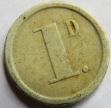 Load image into Gallery viewer, Glasgow Corporation Transport 1d One Penny Token
