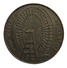 Load image into Gallery viewer, 1902 Gigantic Wheel / Earls Court Token / Medal
