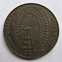 Load image into Gallery viewer, 1902 Gigantic Wheel / Earls Court Token / Medal
