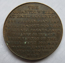 Load image into Gallery viewer, 1902 Gigantic Wheel / Earls Court Token / Medal
