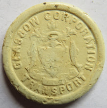 Load image into Gallery viewer, Glasgow Corporation Transport 1d One Penny Token
