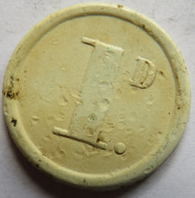 Load image into Gallery viewer, Glasgow Corporation Transport 1d One Penny Token
