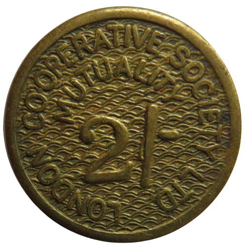 London Cooperative Society Ltd Mutuality 2/- Token